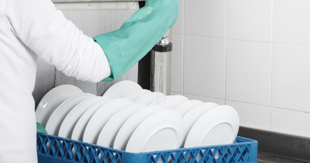 Dominant Dishwashing Procedure Chart